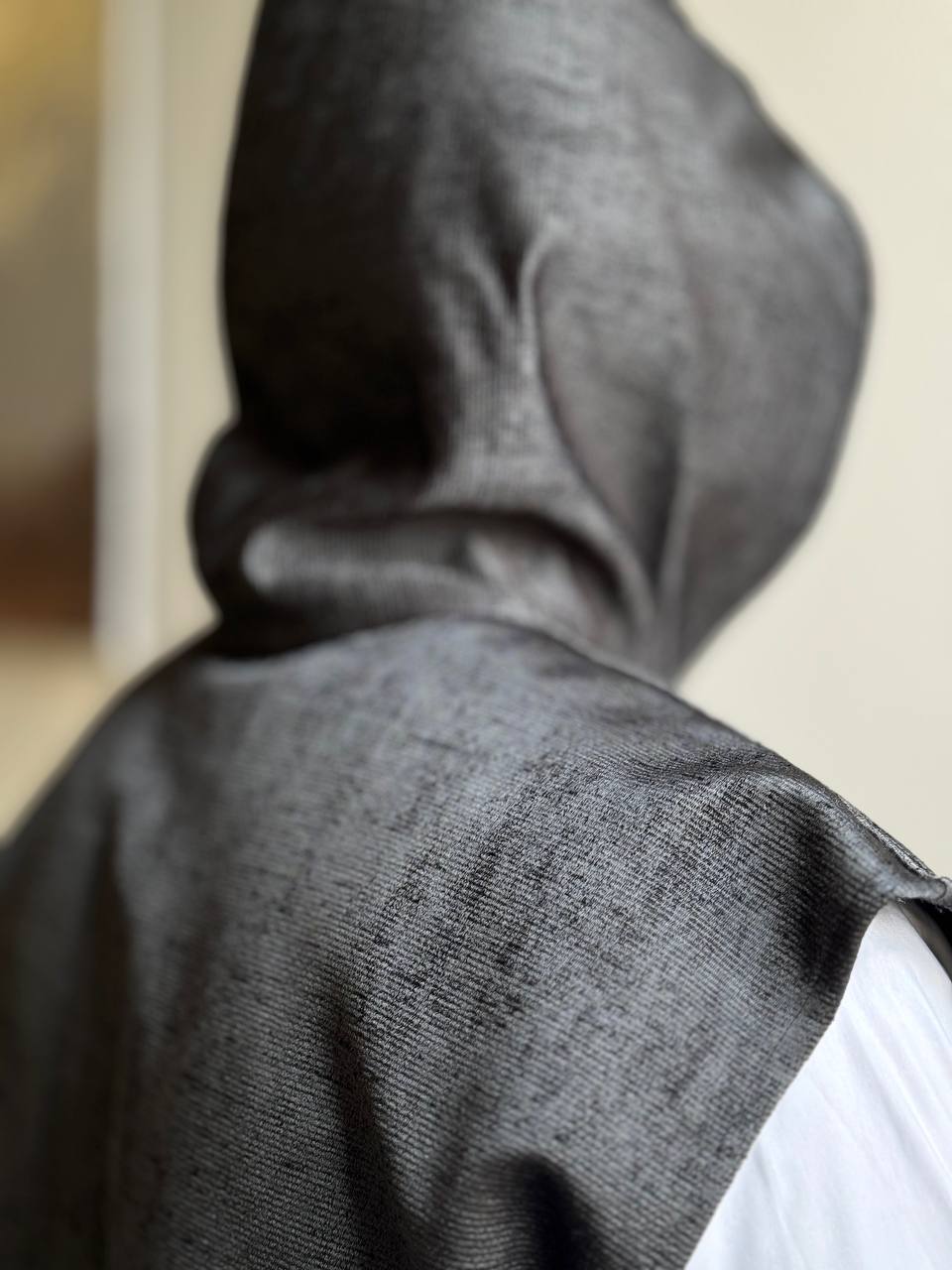 PRÉCOMMANDE - Gilet homme à Capuche jacquard HAQQAN