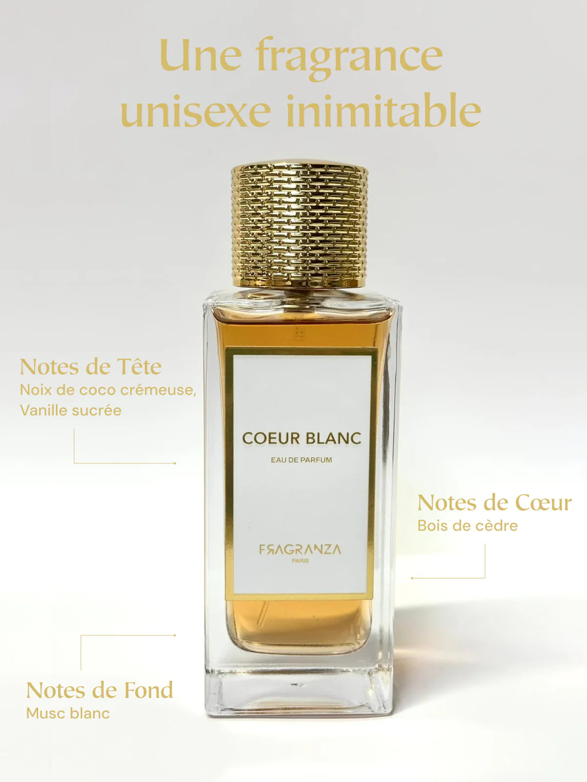 Coeur Blanc - Maison Fragranza 100ml