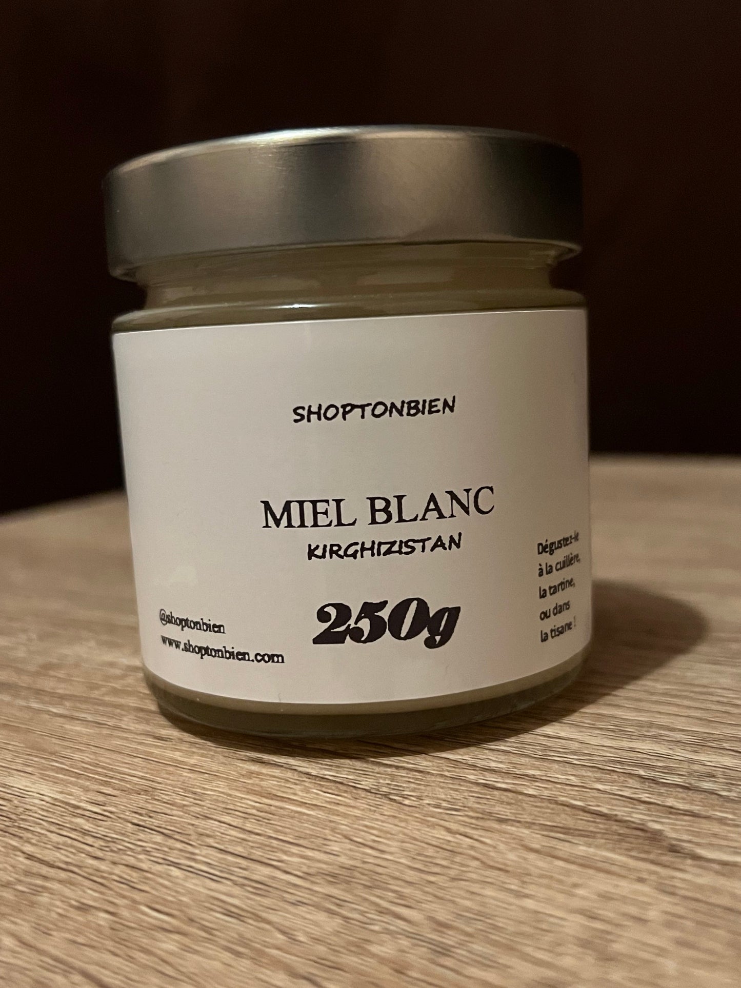 MIEL BLANC DU KIRGHIZISTAN 60g / 250g