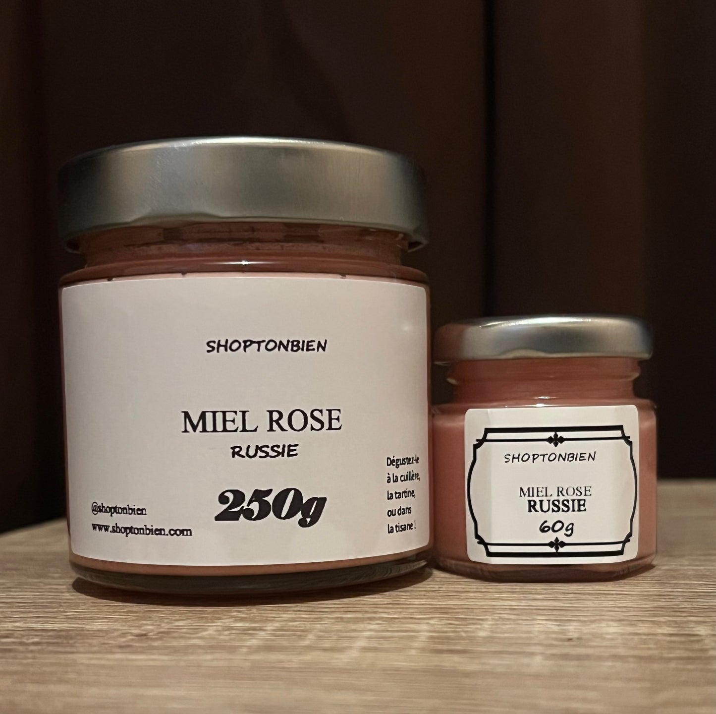 MIEL ROSE DE RUSSIE 60g / 250g